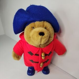 Paddington Bear in Red Coat and Blue Hat Plush